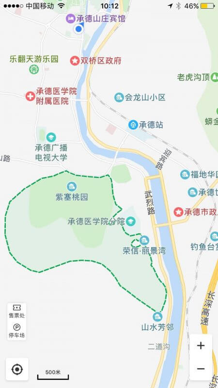 僧冠峰风景区 on the Map