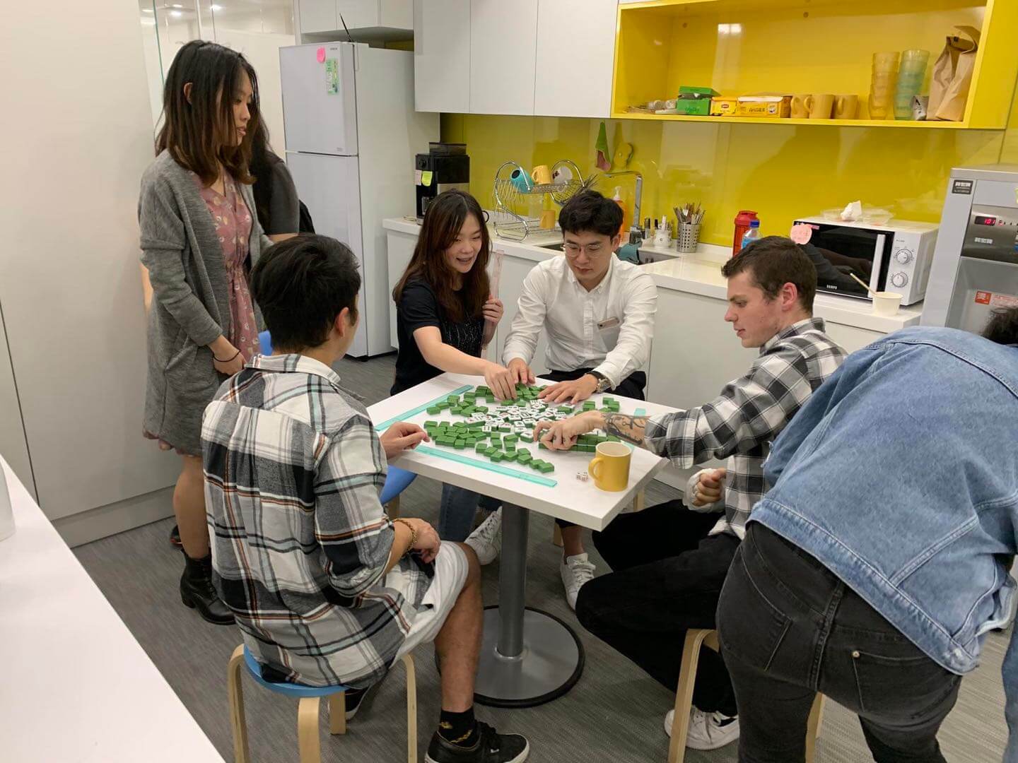 Playing Mahjong with the LTL Teachers