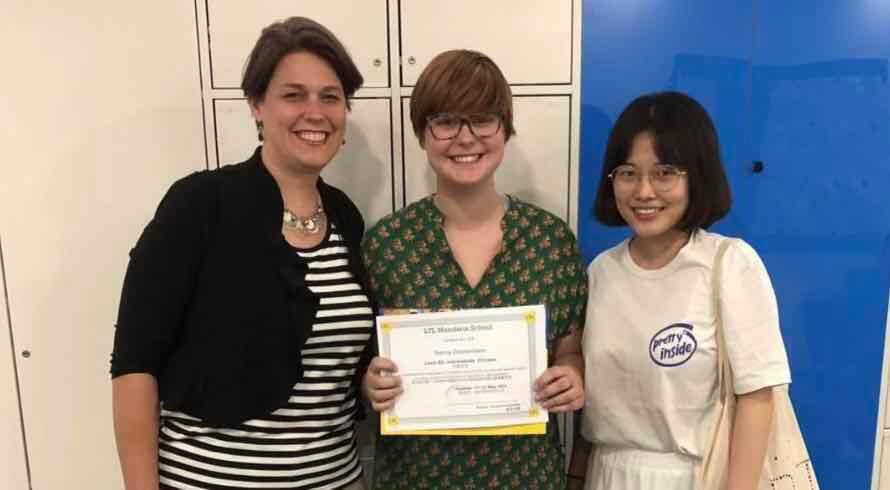 Sienna graduates from LTL Beijing