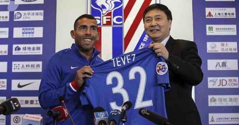 Carlos Tevez - Huge money, massive flop (in China)