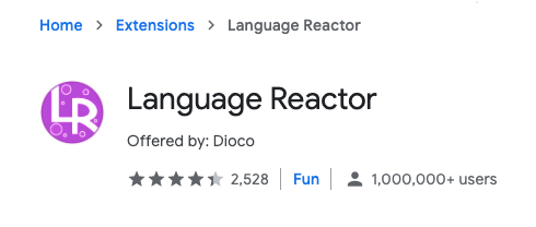 Language Reactor