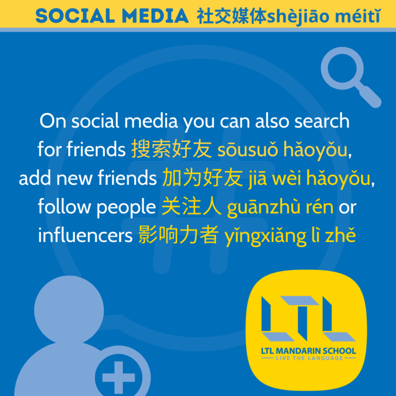 social media in Chinese